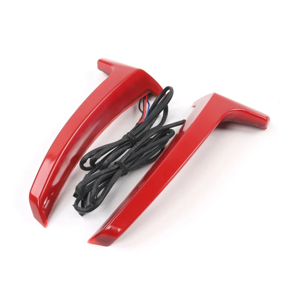 Задняя боковая седельная сумка мотоцикла светодиодный индикатор стоп-сигналы