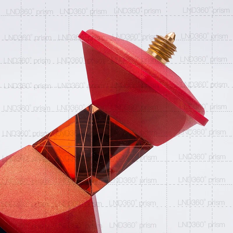 Новый 360-градусный отражающий призменный тахеометр CPIII с резьбой 5/8x11 сверху