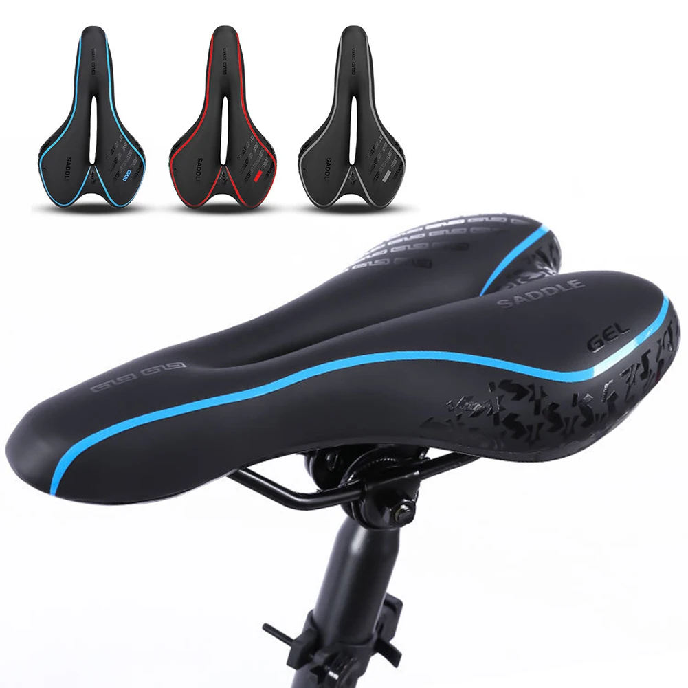 

Mountain Road Bike Seat Cushion Reflective Soft Bicycle Saddle Cycling Equipment for Riding Enthusiast Tools