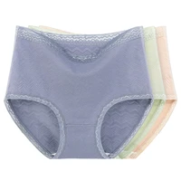 6xl cotton underwear for women antibacterial panties high waist briefs lingerie breathable summer underpants female intimates