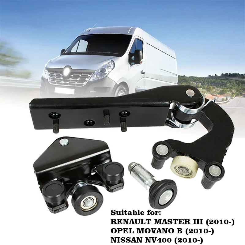 

Направляющий ролик раздвижной двери справа для Renault Master III NISSAN NV400 OPEL Movano B 8200661119 , 777946809 Р, 745963412 Р