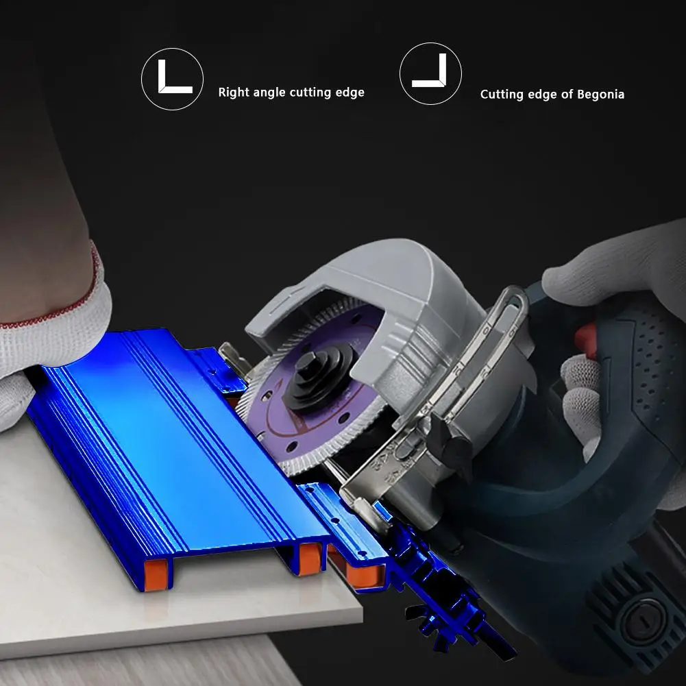 

45 Degree Stone Cutting Machine Marble Tile Ceramic Chamfering Cutter Mill