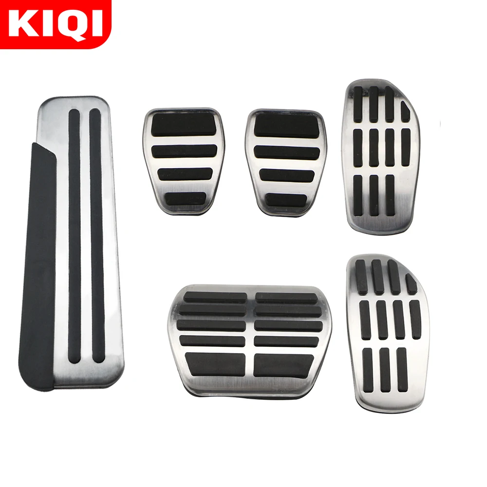 

KIQI Auto Pedals for Nissan X-trail Xtrail T32 2014 - 2020 Replacement Parts Gas Fuel Pedal Brake Pedal Cover Rest Pedale Covers