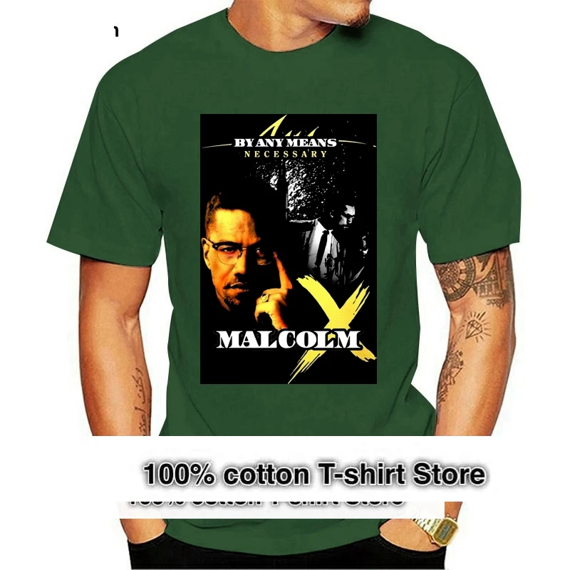 Black Icons Malcolm X Funny T Shirt(2)