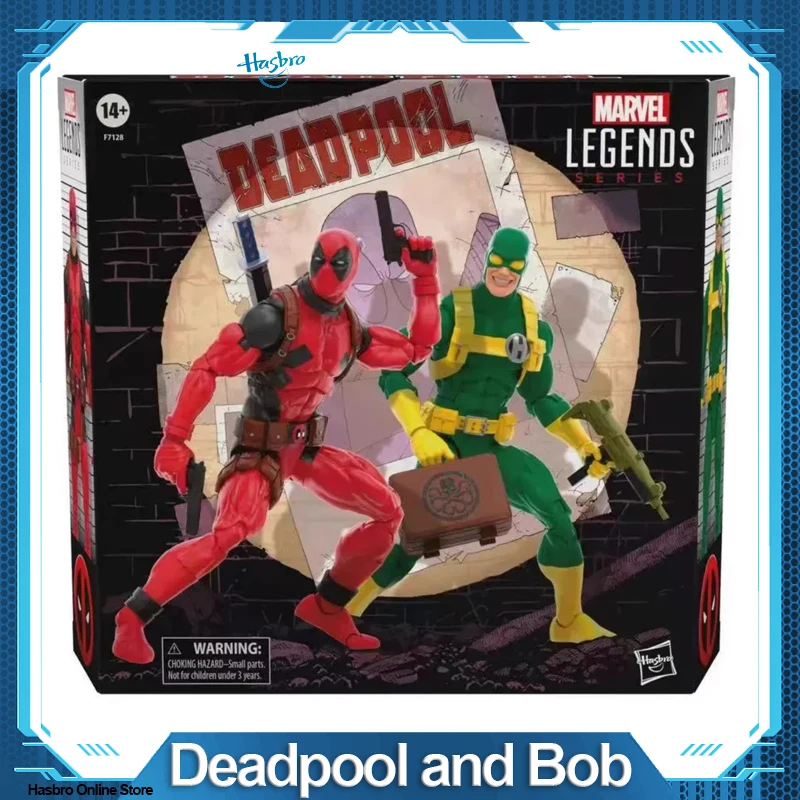 

【Pre-sale】October 1st 2023 Hasbro Marvel Legends Series Deadpool and Bob, Agent of Hydra F7128