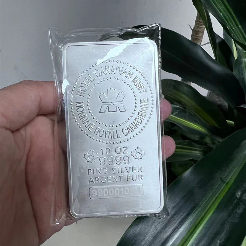 

1 шт., монета с посеребренным покрытием, 10 унций