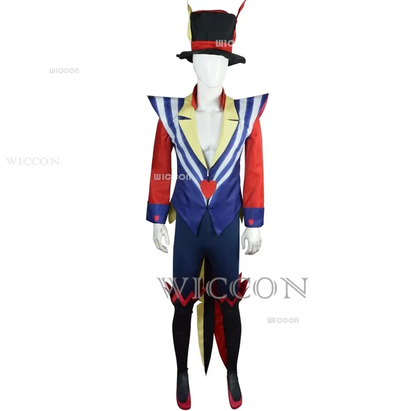 Asmodeus Ozzie Косплей Костюм Helluva король вожделения босс Хэллоуин необычный