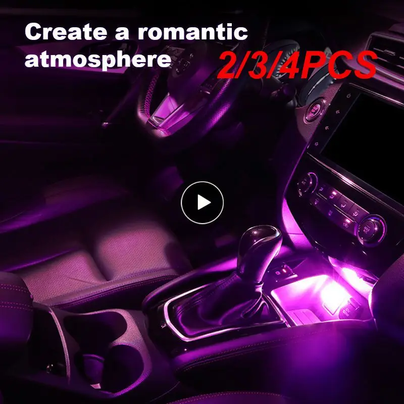 

2/3/4PCS Colorful Student Study Reading Night Lights Eye Protection Super Bright Led Reading Light Mini Usb Night Light