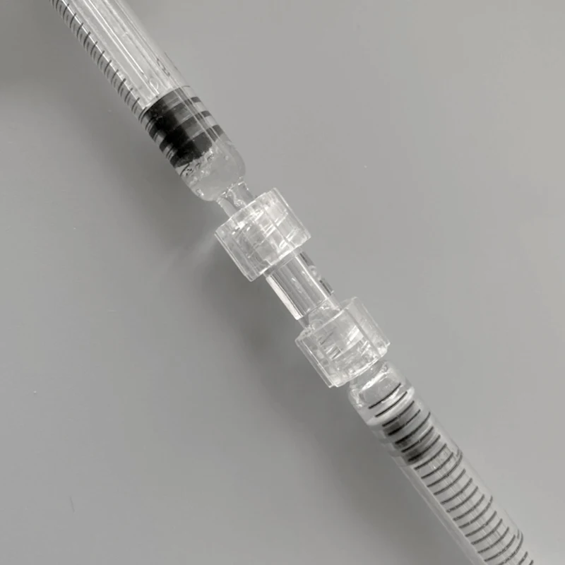 

Factory Level Sterile Environment Use Luer Syringe Connector Double Pass Drug Guide Device Plastic Durable Easy Operation 10 Pcs