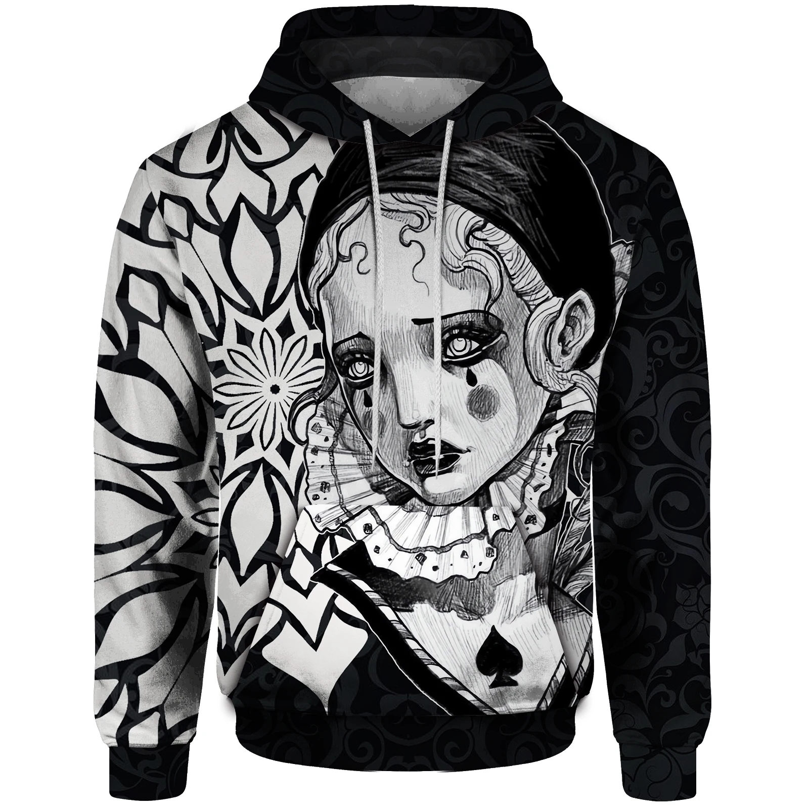 Прочная Мужская одежда Брендовые мужские толстовки с капюшоном в стиле богини Y2k