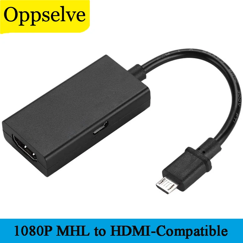 Micro USB 2,0 MHL к HDMI-совместимый кабель HD 1080P для Samsung Xiaomi Redmi HTC Android ноутбук MHL устройство HDTV видео конвертер