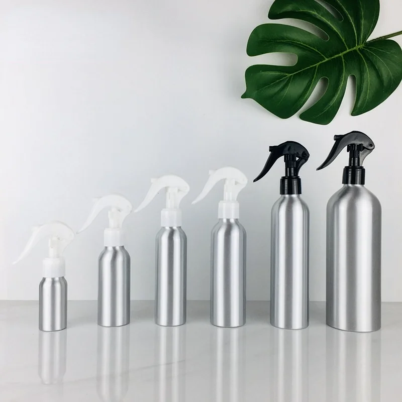 

1pc 30-500ML Aluminum Bottle Empty Spray Bottles Pump Sprayer Fine Mist Spray Refillable Bottles Water Spray Bottle Sprinkler