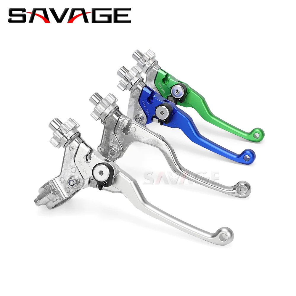 

Motorccycle Accessories Handlebar Clutch Lever Handle Perch For KAWASAKI KX 65 80 85 100 125 250 250F 450F 500 KLX450R 1997-2021