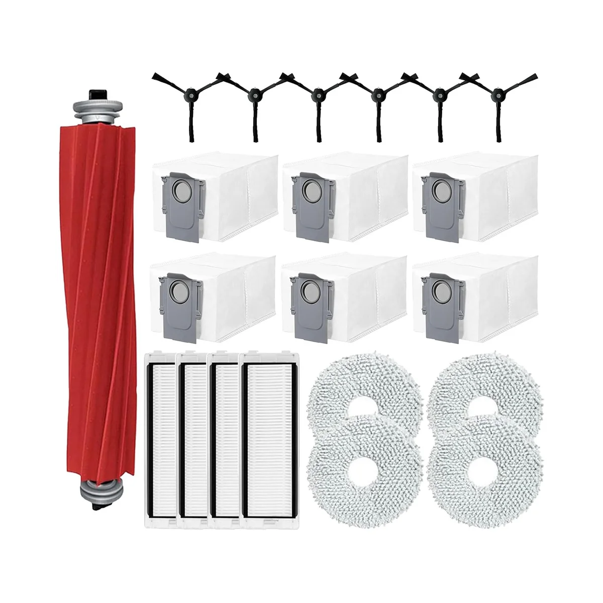 

For Q P10 Robot Vacuum Cleaner Accessories Main Side Brush Mop Cloths Dust Bags Hepa Filters