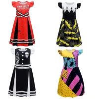 the nightmare before christmas classics sally kids cosplay charm costume children carnival birthday party clothes girls dress