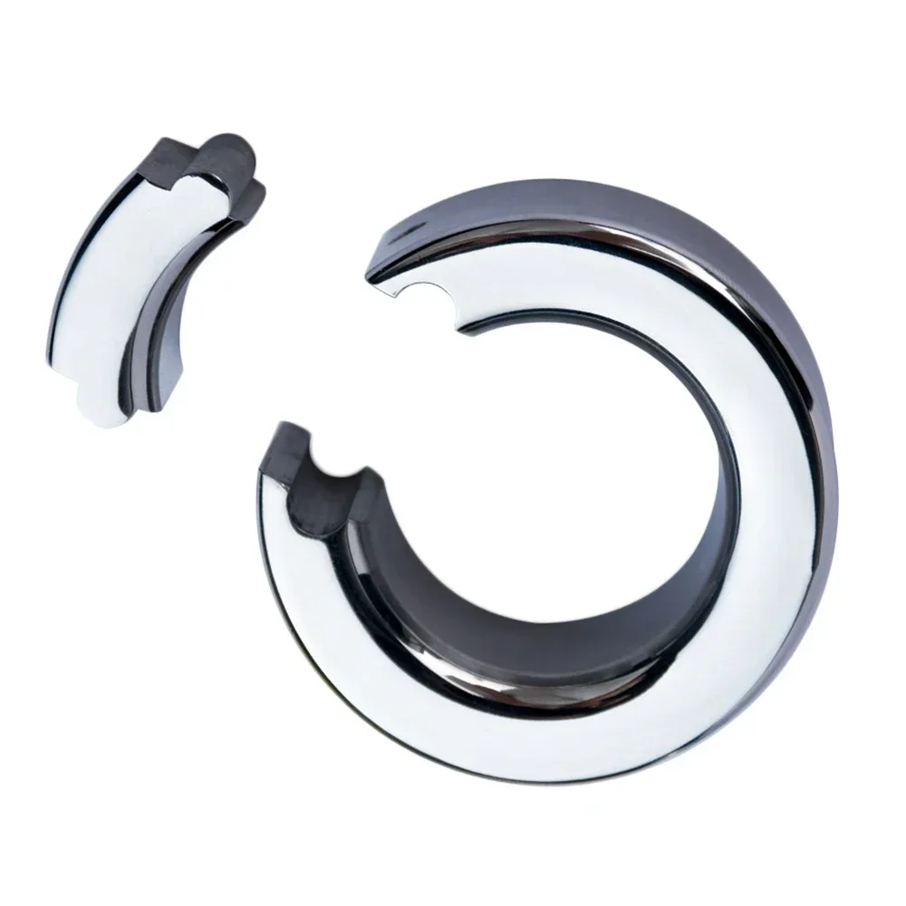 Кольцо для пениса подвеска в виде мошонки шариковый Растяжитель винтовой замок