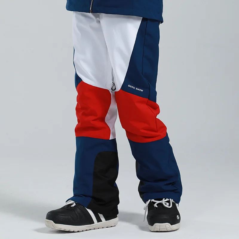 New Women Ski Pants Wear-resistant Warm Men Outdoor Waterproof Sports Snowboard Pants Overalls Windproof Snow Winter Clothes