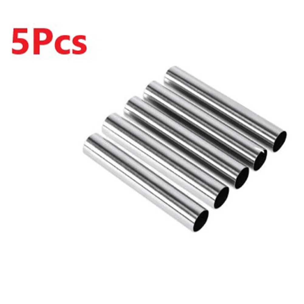 

Brand New Cream Horn Mould Cannoli Tubes Cake For Filled Desserts Kitchen Pastry Reusable Silver Stainless Steel