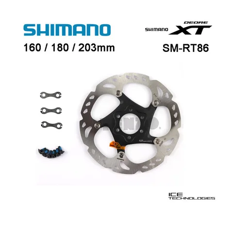 Ротор дискового тормоза Shimano SM-RT86 160 мм 180 мм 203 мм S/M/L Ice Point Technology CN Made-OE