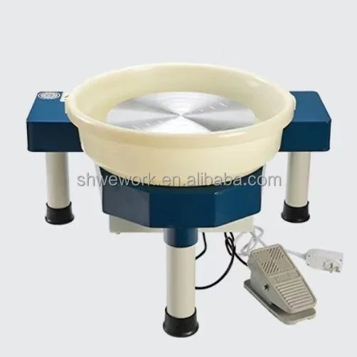 WeWork 750 Вт электрическая керамическая круглая машина для керамики с ножной