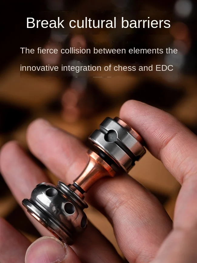 

Master Fingertip Gyro Chess Che Joint EDC Decompression Rotating Finger Toy
