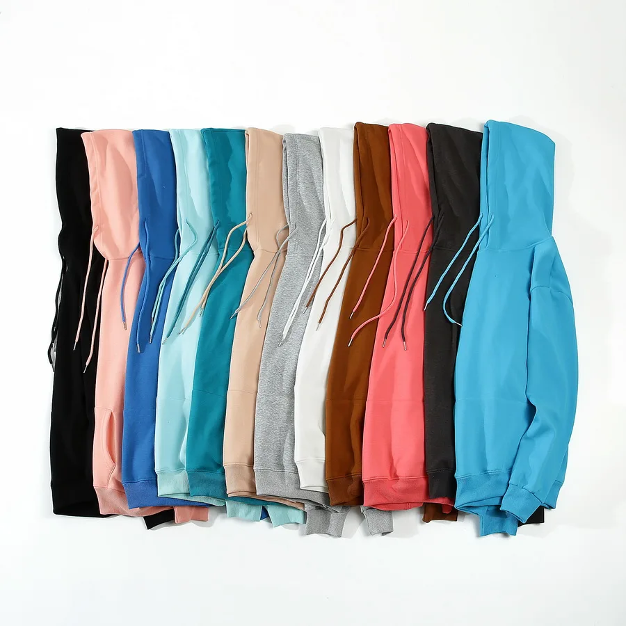 

Толстовка мужская с капюшоном, 2023 г, 100% хлопок, однотонная