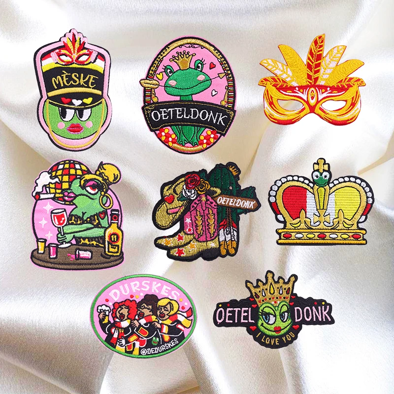 4-9 шт. нашивка с эмблемой Нидерланды железные нашивки карнавальная вышивка