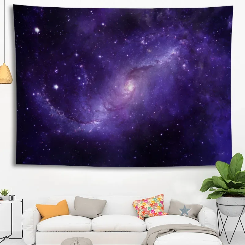 Высококачественный настенный гобелен на заказ с изображением звездного неба