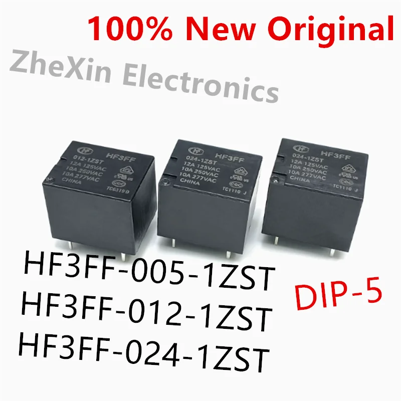 10PCS/Lot HF3FF-005-1ZST 、HF3FF-012-1ZST 、HF3FF-024-1ZST New high-power relay HF3FF/005-1ZST、HF3FF/012-1ZST、HF3FF/024-1ZST