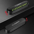 Автомобильный временный стоп-сигнал, парковочная карта, табличка с номером телефона для Subaru Impreza Forester Tribeca XV BRZ, автомобильный Стайлинг