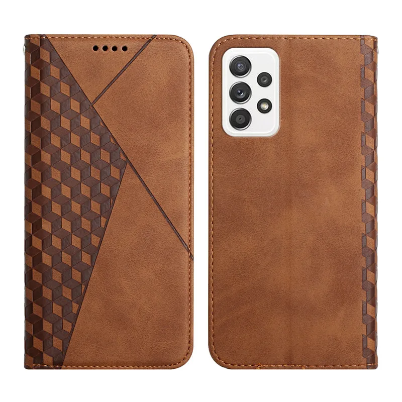 

Leather Case Protect Cover For Samsung Galaxy A03 Core A13 4G A33 A53 A73 5G A03S A12 A22 Stand Coque Flip Wallet