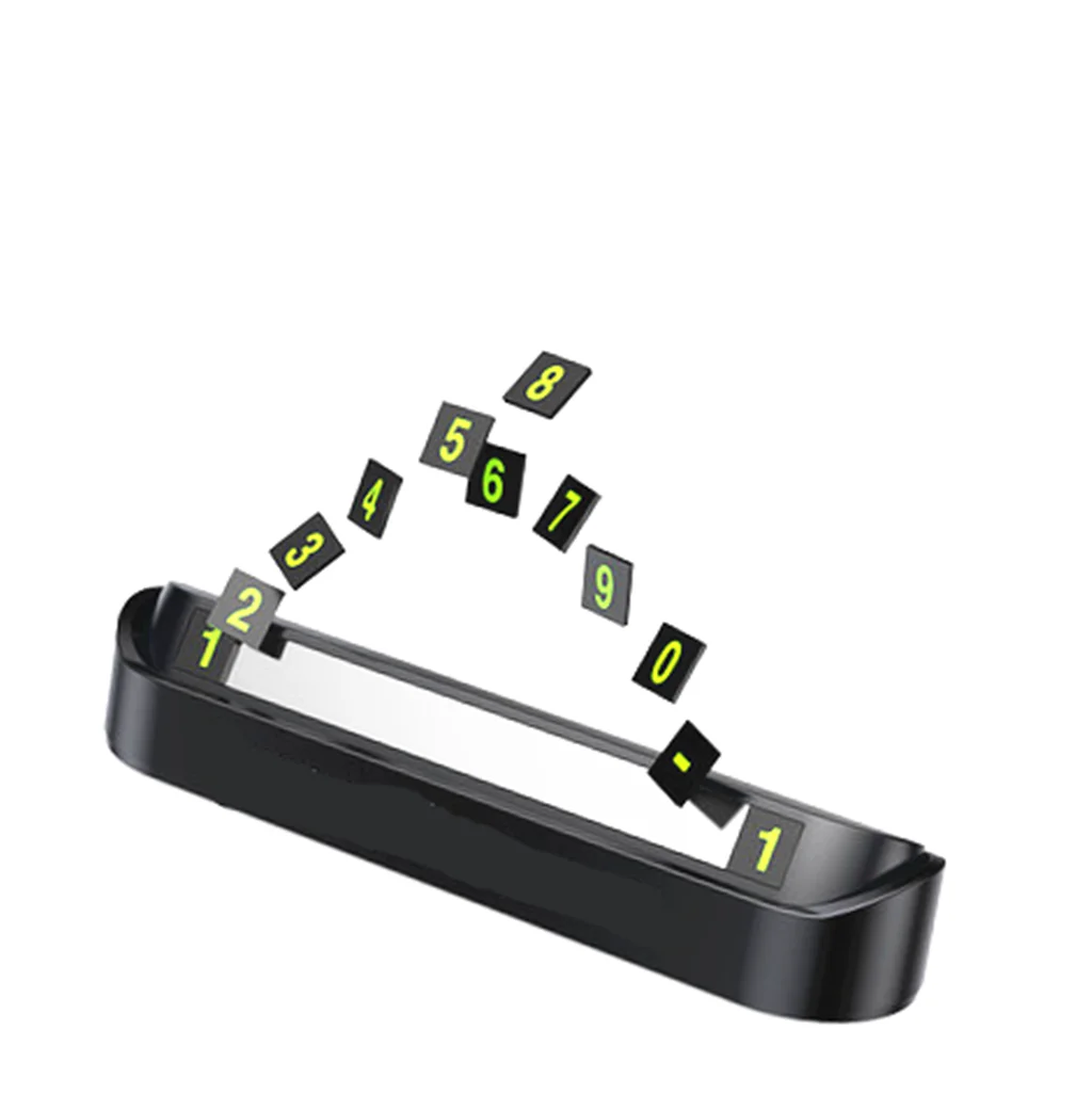 

High-quality car styling temporary call phone number plate for Mercedes Benz GLS63 GLS GLE43 B55 Shooting S400 ML450