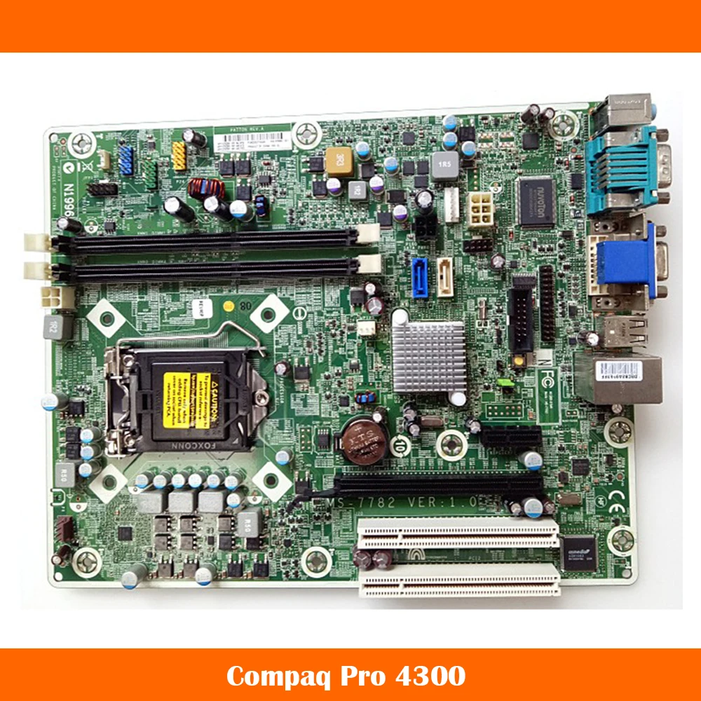 For HP Compaq Pro 4300 676358-001 675885-001 675886-000 MS-7782 System Motherboard Fully Tested