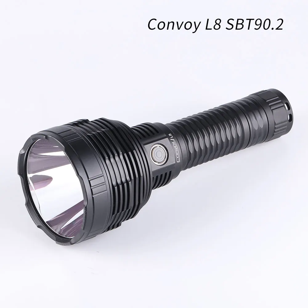 

Convoy L8 SBT90.2 Flashlight 26800 26980 5700K Long Range Flash Torch Light Most Powerful Linterna Led Camping Hunting Lamp
