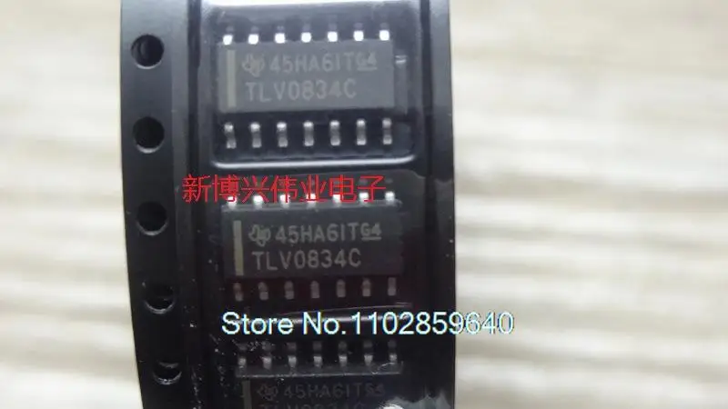 

10PCS/LOT TLV0834CDR TLV0834IDR