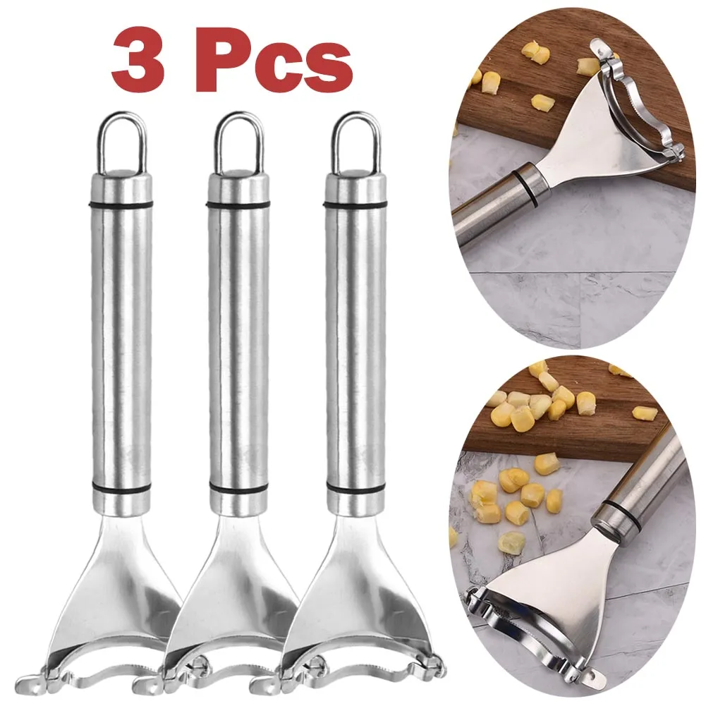 

3 шт., кухонная Овощечистка из нержавеющей стали