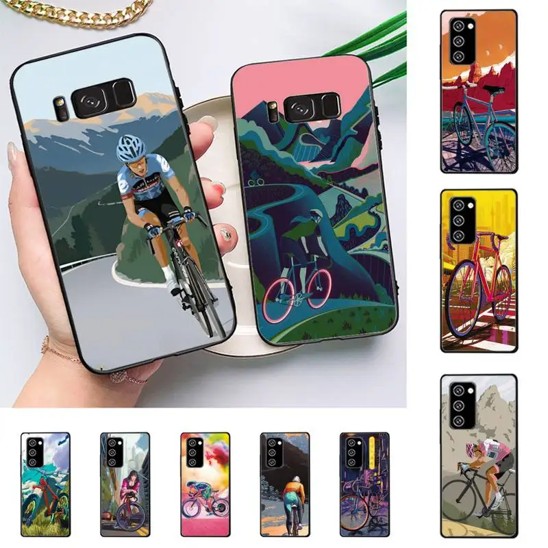 

Bicycle Bike Sport Phone Case For Samsung J 7 plus 7core J7 neo J6 plus prime J6 J4 J5 Mobile Cover