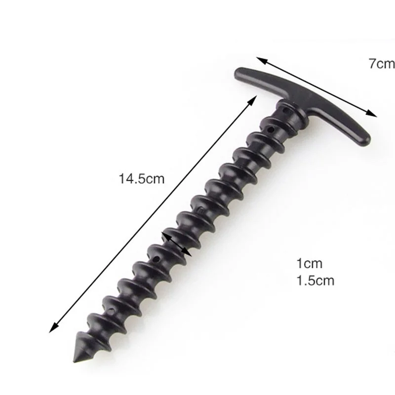1/4/8 шт. нейлоновые пластиковые винтовые спиральные стандартные гвозди наружные