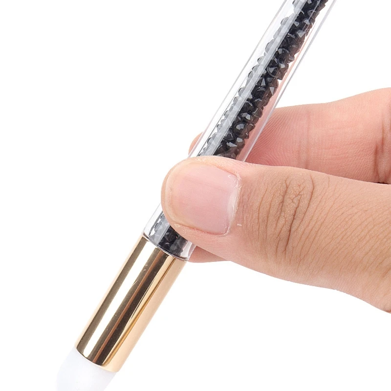 Наращивание ресниц Очищающая кисть для бровей Шампунь глубоких пор носа и черных