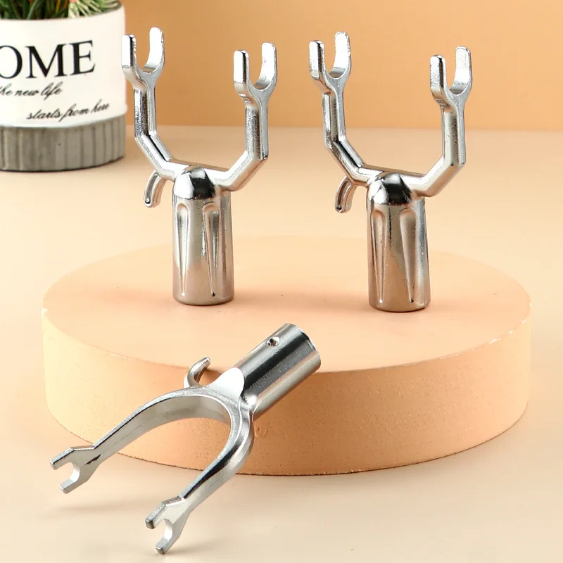 

2 шт., вилка из алюминиевого сплава для одежды, 19 мм