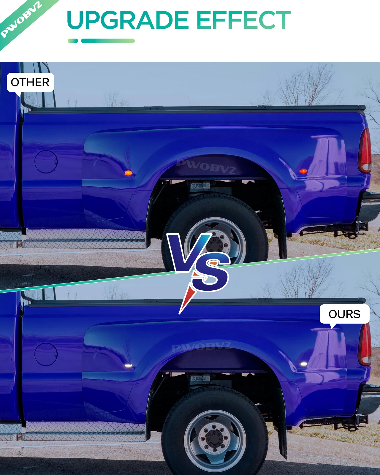 4 шт. дымчатый полностью светодиодный передний задний бампер белые боковые