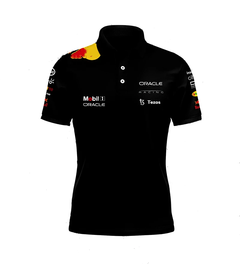 

F1 Shirt 2022 Red Animal Racing Enthusiast Formula One Bull Top 33 Max Outdoor Sports Polo Shirt Motorcycle Top Short Sleeve
