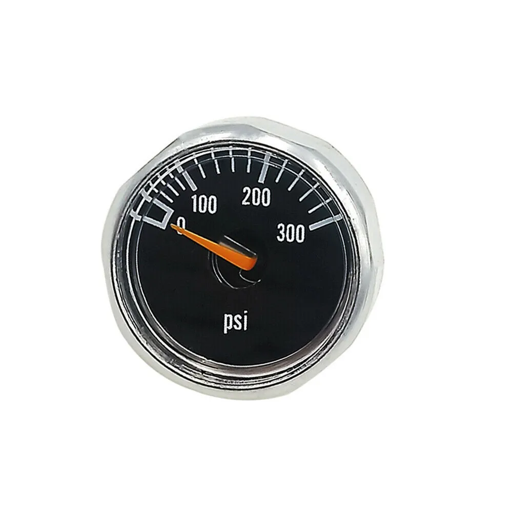 

Durable Hot Reusable Air Pressure Gauge Manometer Meter PCP Paintball Airsoft Silver/black 0-300 0-3500 0-6000psi