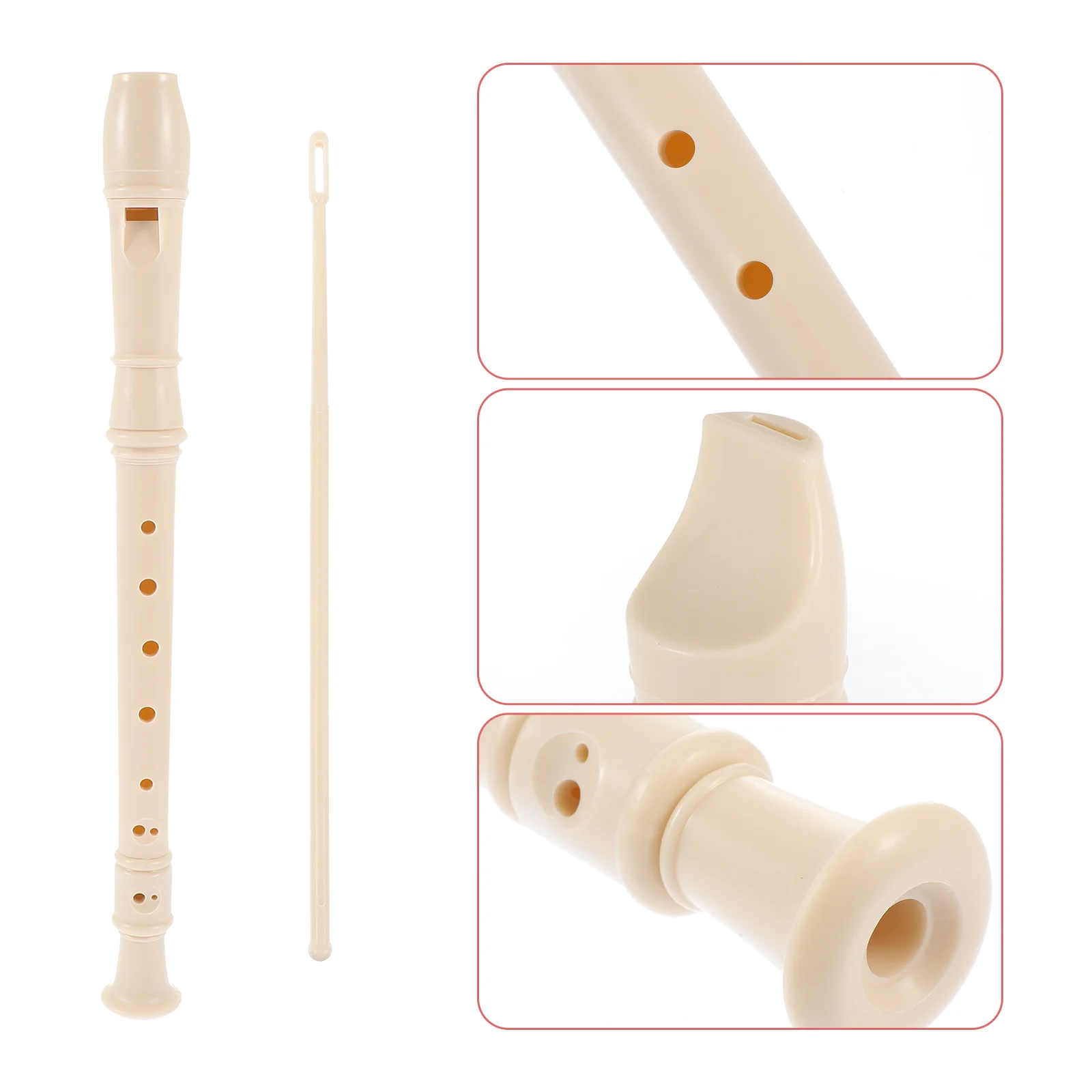 

1 Set of Professional Clarinet Wind Instrument Recorder for Beginners )