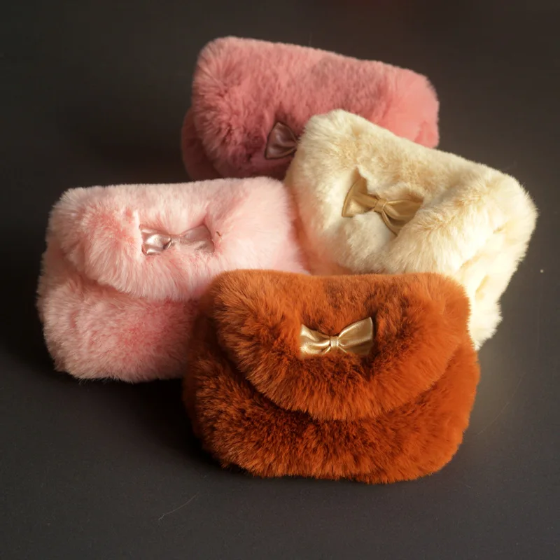 4 цвета новинка Детский кошелек для девочек с бантом детские мини-сумочки из