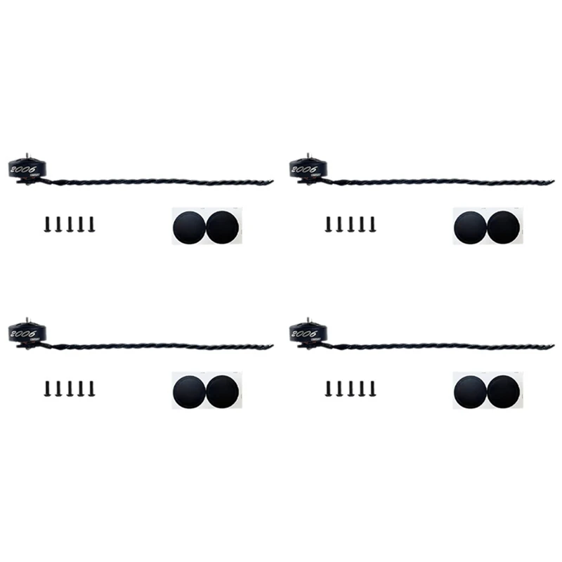 4 шт. 2006 2030KV бесщеточный двигатель FPV Запчасти Аксессуары для радиоуправляемых