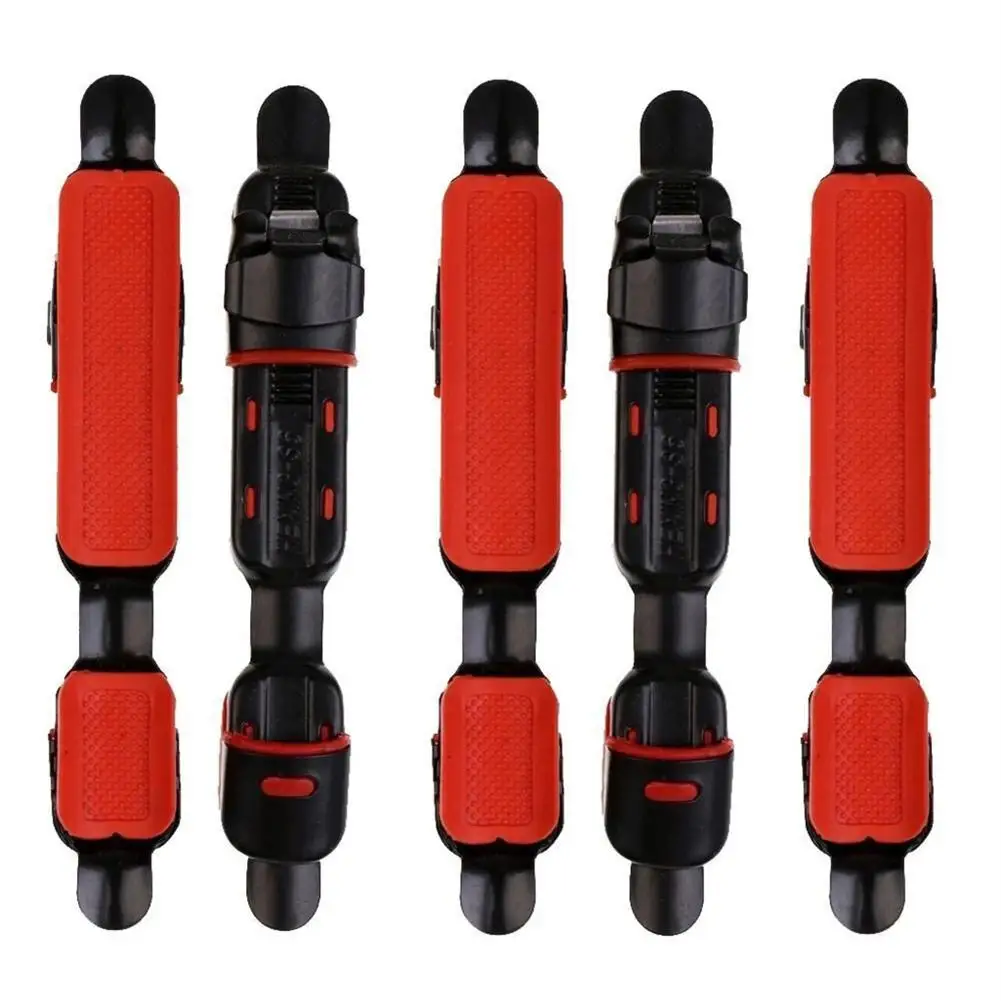 

10pcs Telescopic Fishing Reel Seat Fishing Rod Clip Rubber Cushion Tools Accessory Holder Fishing Tackle