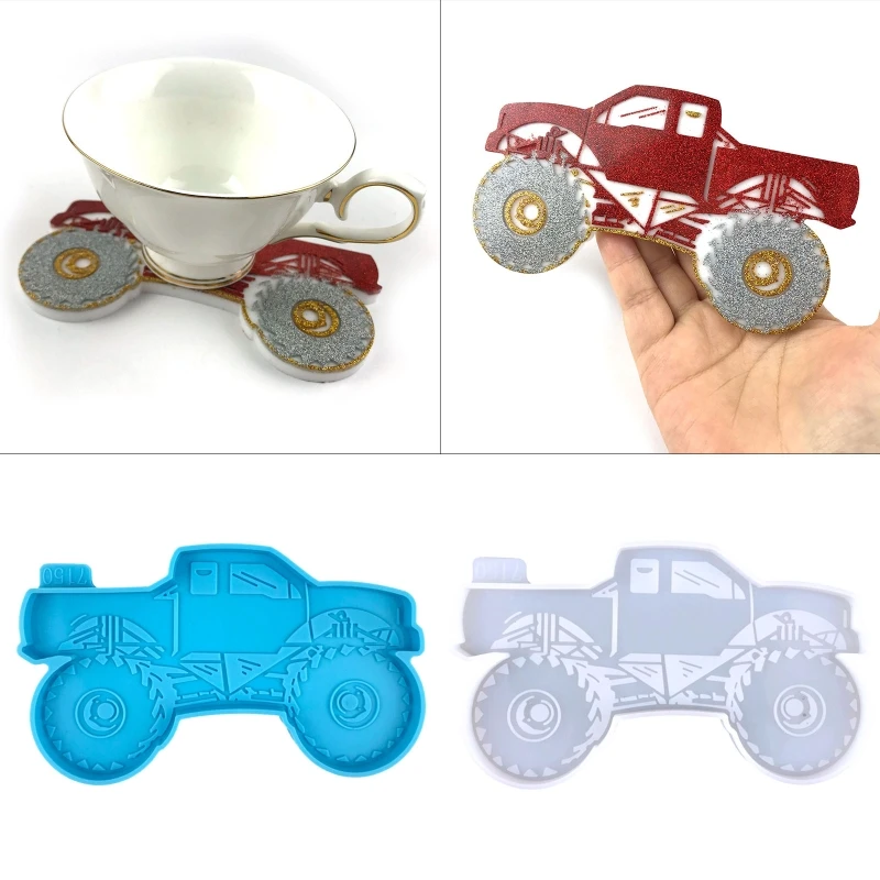 

Форма для самостоятельного изготовления подставки под стаканы из эпоксидного Агата