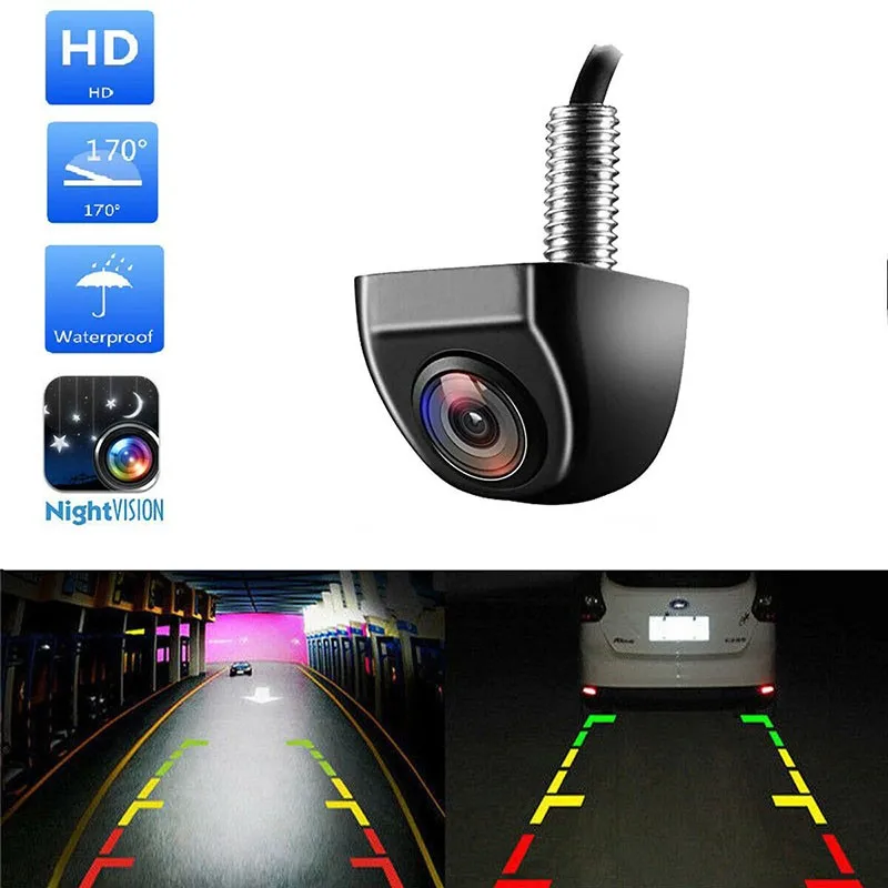 

Pro Universal HD Night Vision Car Rear View Camera 170° Wide Angle Reverse Parking Camera Waterproof CCD LED Auto Backup Monitor