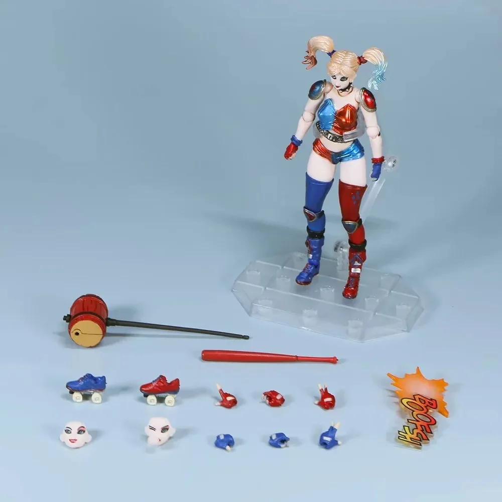 Шарнирная подвижная аниме экшн-фигурка Harley Quinn, коллекционная ...